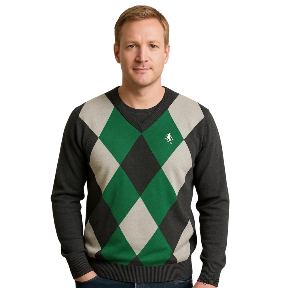 Men’s Express Argyle Sweater